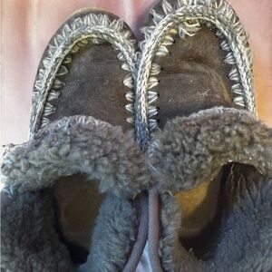 Mou boots - dark gray color